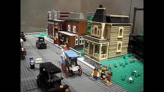 Kansas City Union Station 2014 LEGO Displays - Wild West & 20th Century Downtown
