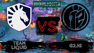 🟥ТАК ТОЖЕ МОЖНО ПОБЕЖДАТЬ | Team Liquid vs G2.iG PGL Wallachia Season 1 | 10.05.2024