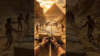 POV: You’re Building the Pyramids! 🏜️ #EpicPulse #povhistory #howthepyramidsweremade