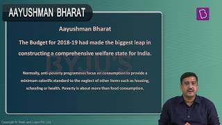 Current Affairs: Ayushman Bharat.