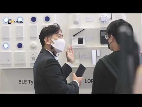 AIoT Korea Exhibition 2021 HN Security 전시회 스케치