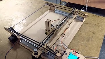 XY Plotter A2 Systems & Control Video 2 - Full Demonstration Without Pen