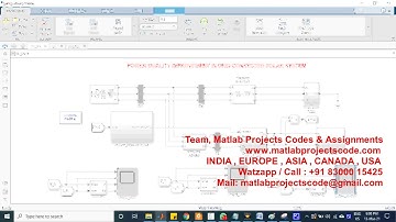 POWER QUALITY IMPROVEMENT IN GRID CONNECTED SOLAR SYSTEM www.matlabprojectscode.com