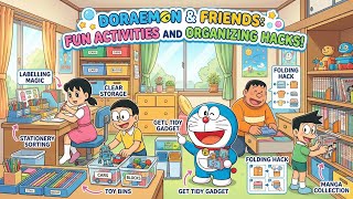 Doraemon And Friends Fun Activities And Organizing Hacks