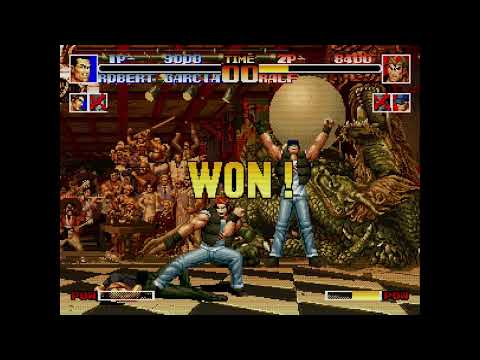 The King of Fighters '94 - Ryo, Robert, Takuma vs. Heidern, Ralf, Clark 7