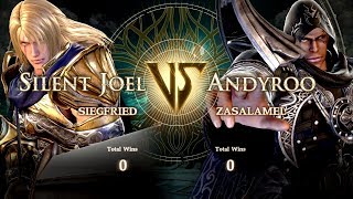SoulCalibur VI - Silent Joel (Siegfried) vs Andyroo (Zasalamel) [New E3 Build]