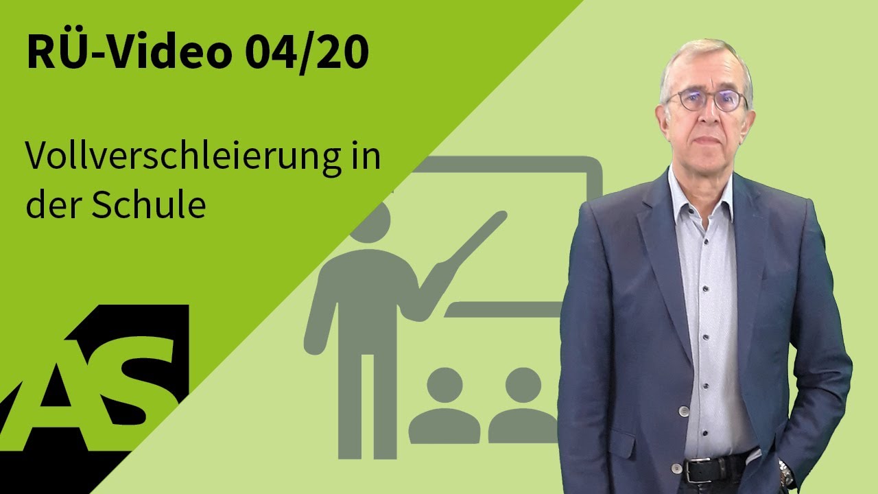 RÜ-Video 04/20 Vollverschleierung in der Schule