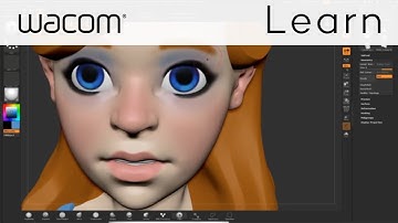 ZBrushCore Video Tutorial Series with Steve James - Part 6 Polypaint