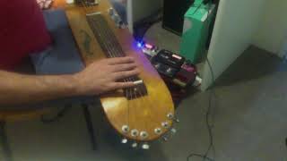 Skateboard Slide Guitar - Hallelujah Jeff Buckley Version Cover