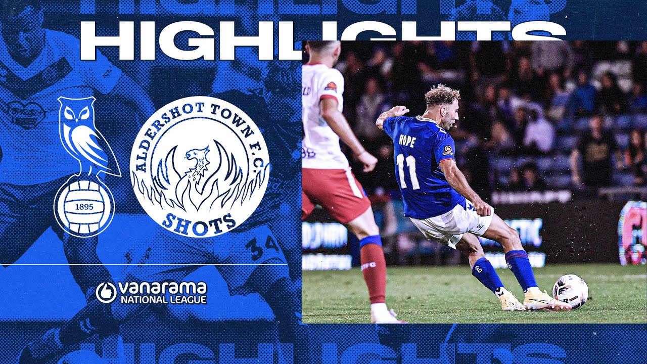 HIGHLIGHTS Oldham Athletic 21 Aldershot Town YouTube
