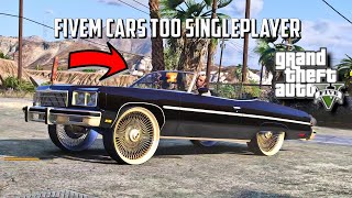 GTA 5 *TUTORIAL* HOW TO CONVERT FIVEM CARS TO ADDON CARS FOR SINGLEPLAYER