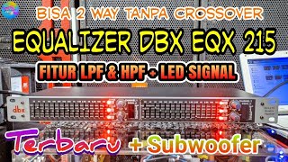 Review Equalizer DBX EQX 215
