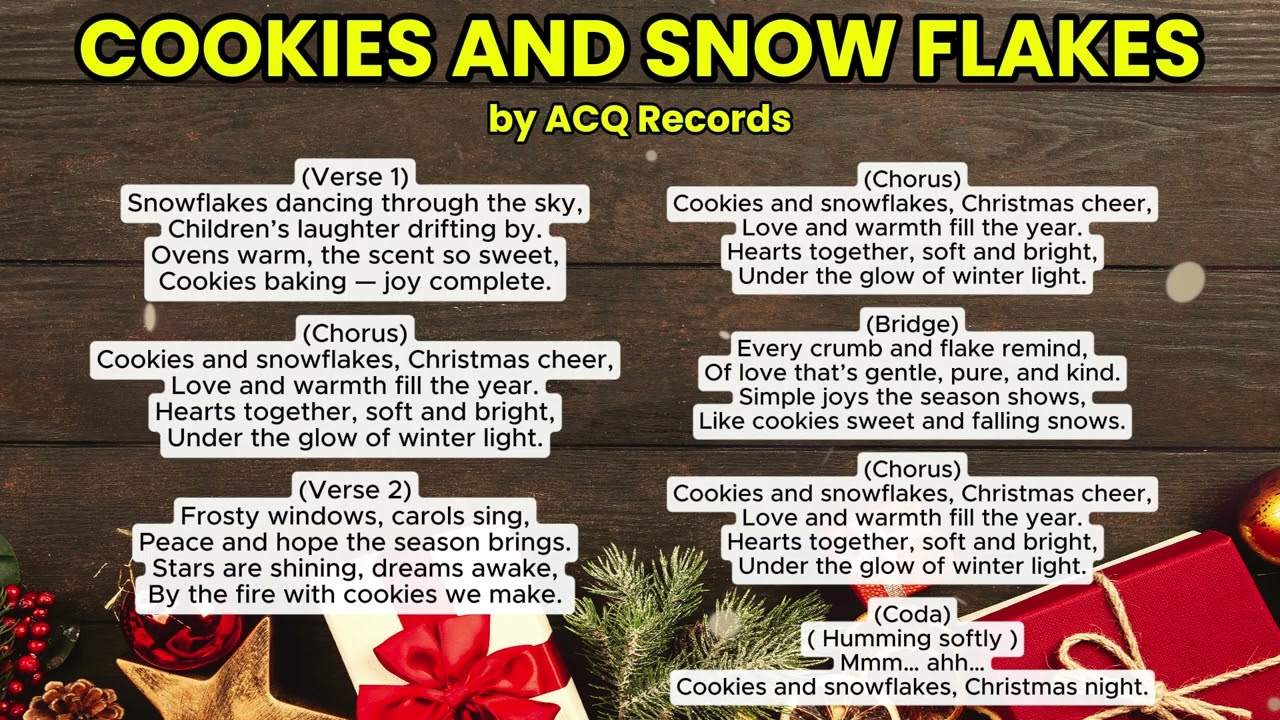 Cookies & Snow Flakes | ACQ Records | Original Kingdom Music Composition