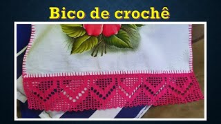 BICO DE CROCHÊ #FiqueEmCasa e faça crochê #Comigo