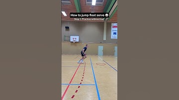 How to practice jump float serve