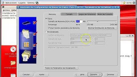 Base de datos Oracle con DBCA