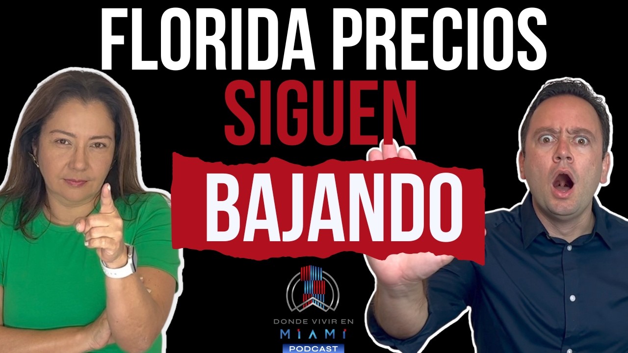 ⚠️ ALERTA: Precios de Casas en Miami Siguen Bajando en 2026 😱