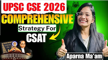 UPSC CSAT 2026  Strategy : How to Crack UPSC CSAT in 1st Attempt  #CSAT2026 #reading comprehension