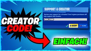 So bekommst DU deinen EIGENEN Creator Code in 2024! [Sehr einfach]