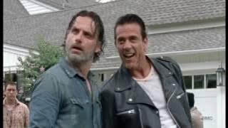 The Walking Dead S7E8 - Rick and Negan