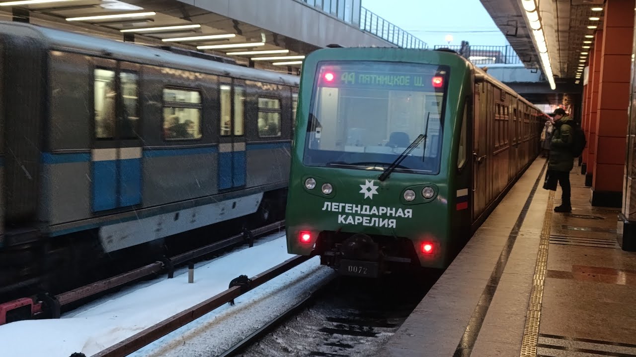 Вечерняя Кунцевская, на Арбатско-Покровской линии 3