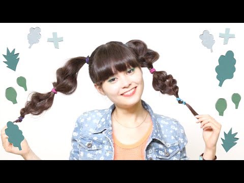 HIT HAIR : VO5ヘアスプレイでガーリーなキャンプスタイル