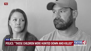Police: "Those children were hunted down and killed"