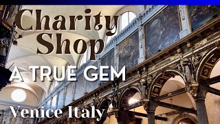 ⛪️Thrifting Vintage at a Charity Shop❕Hidden Gem in Venice Italy▫️4K