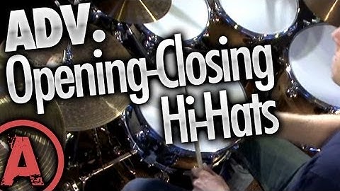 Opening-Closing Hi-Hats - Advanced Drum Lessons