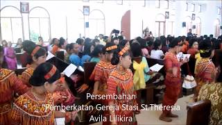 Tari persembahan dengan lagu Passake-mi Tumpemala'ki