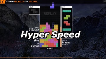 Sub 40 Seconds | Tetrio 40 Line Sprint