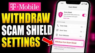 How to withdraw from T-Mobile Scam Shield settings - Beginner Guide screenshot 3
