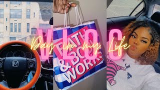 DAY IN MY LIFE VLOG | pt. 1 ( shopping 🛍 , haul, cleaning my car 🚘, etc )