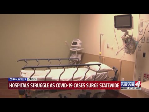 Hospitals struggle as COVID-19 cases surge across Oklahoma