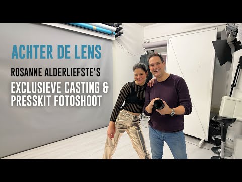 Achter de Lens: Rosanne Alderliefste’s Exclusieve Casting & Presskit Fotoshoot
