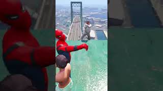 Gta 5 Spiderman Jumping Off Highest Buildings
