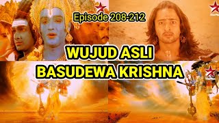 Pendanakan Wujud Asli Krishna Di Hadapan Arjuna  Eps 208  212