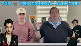 TEN 텐 'Nightwalker' Reaction Review | NCT U Sleeper?? | AverageBroz!!