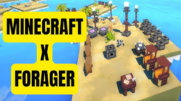 Outpath: Minecraft x Forager - FIRST LOOK!