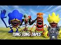 New Robot Prototype &amp; Tung Tung Tapes Vs Sonic Tapes - Nextbots In Playground Mod Indonesia