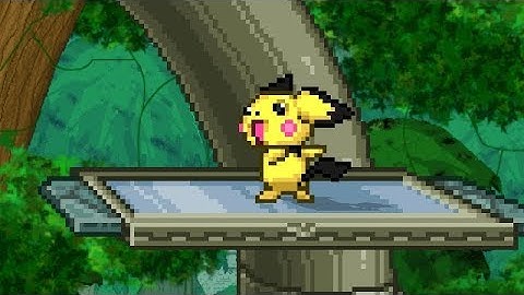 Super Smash Flash 2 Pichu (how to unlock+Test)