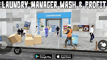 Laundry Manager Wash & Profit Gameplay Walkthrough (Android/iOS)