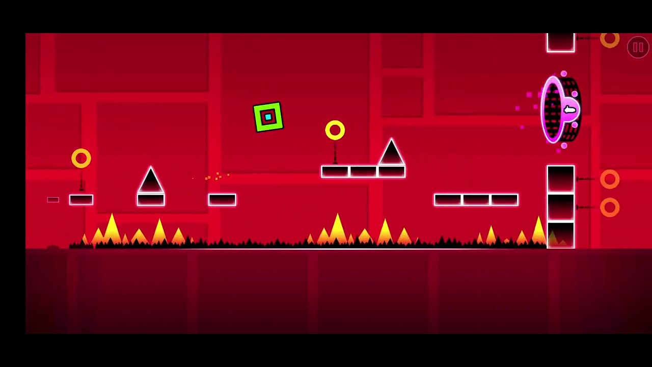 Geometry dash gameplay stereo madness - YouTube