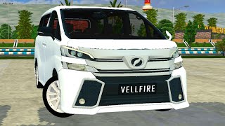 Toyota Vellfire ZG CBU 2015 | Mod Bussid ❗