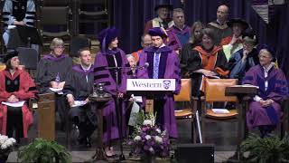 Scott Moir and Tessa Virtue, Fall Convocation, October 23 2019