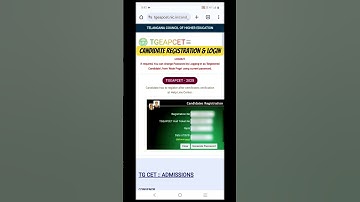 TG EAPCET WEB OPTIONS COUNSELLING TELUGU-TG EAPCET CANDIDATE REGISTRATION AND CANDIDATE LOGIN TELUGU