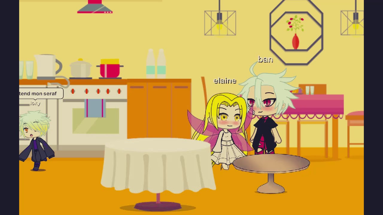 gacha life ban elaine et leur enfant YouTube