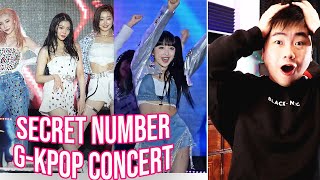 SECRET NUMBER(시크릿넘버) G-KPOP fancam (Doomchita, Got That Boom, Who Dis?) REACTION