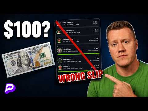 Most Small-Bankroll PrizePicks Players Make This Same Mistake - Matt Downs on YouTube