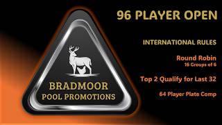 Bradmoor Pool Promotions - 96 Player Comp (Pre-Semi-Finals)